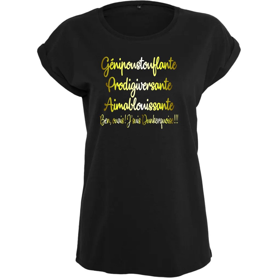 Tee-shirt femme "Génipoustouflante"