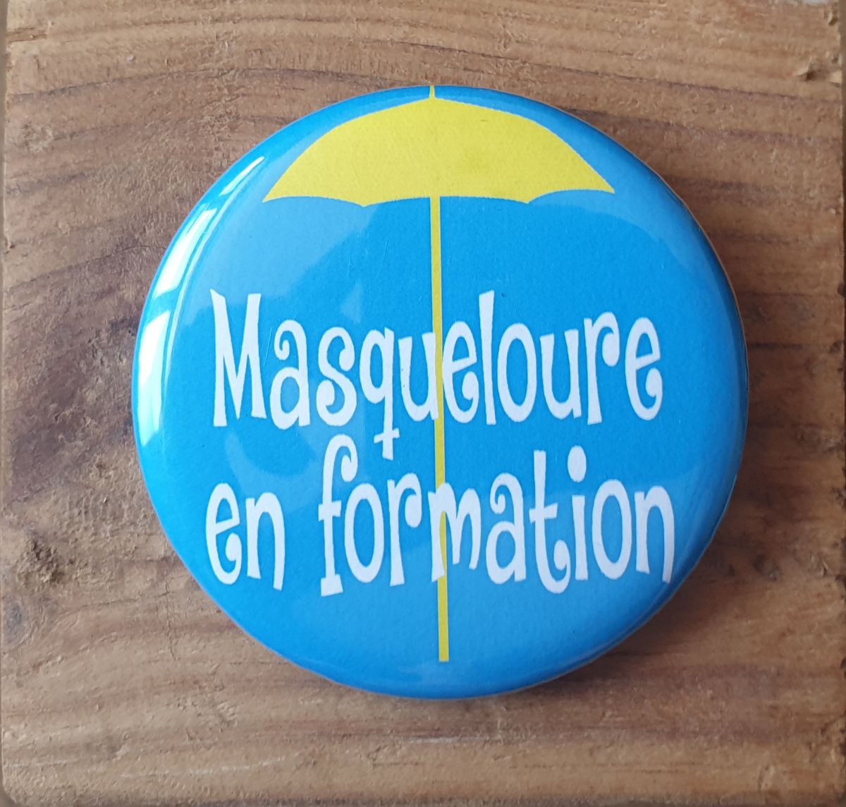 Badge Masqueloure en formation