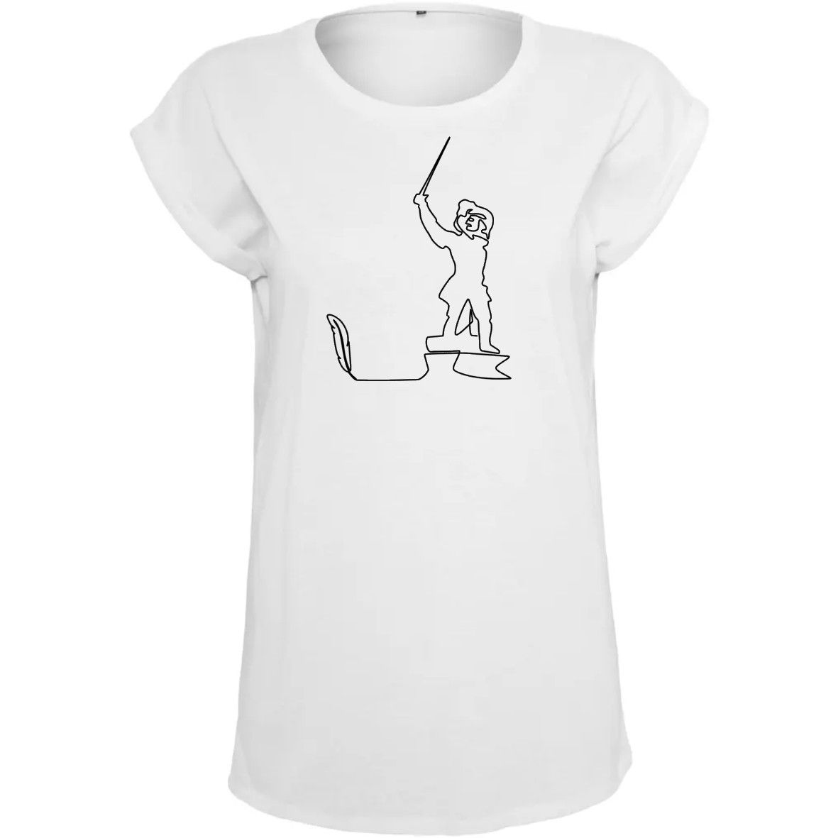 Tee-shirt femme "Jeanbartrait"