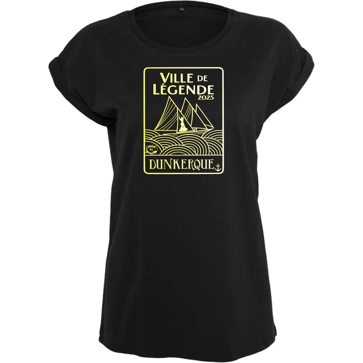 Tee-shirt femme ville de légende