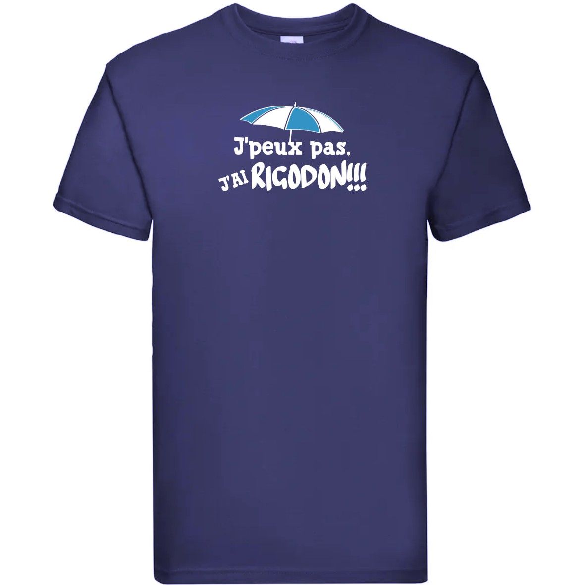 Tee-shirt homme "J'peux pas j'ai Rigodon"