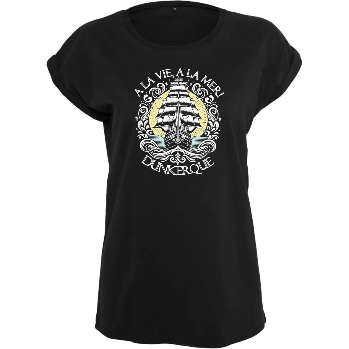 Tee-shirt femme A la vie, à la mer