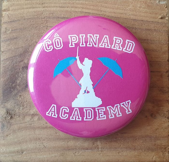 Badge cô pinard academy rose