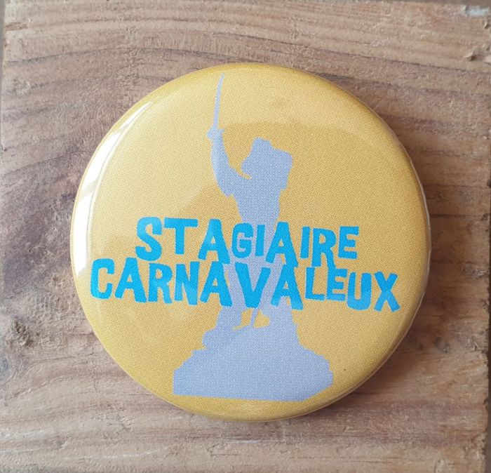Badge stagiaire carnavaleux