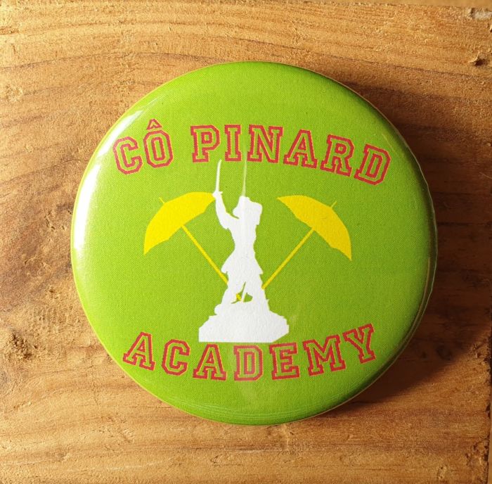 Badge cô pinard academy vert