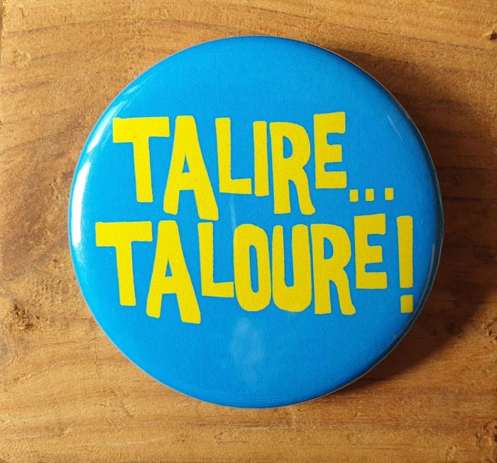 Badge Talire taloure bleu
