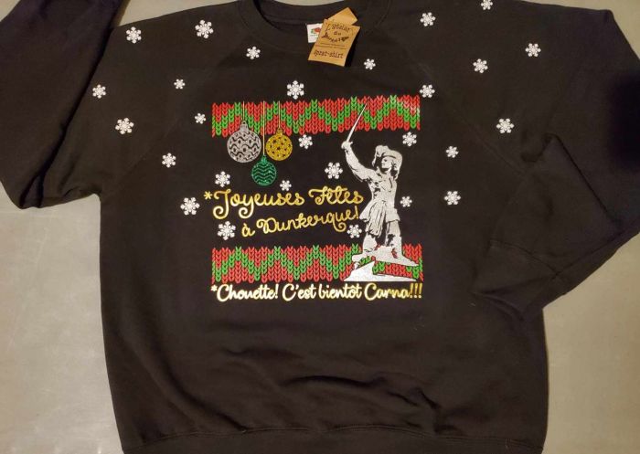 Pull de Noël Dunkerquois