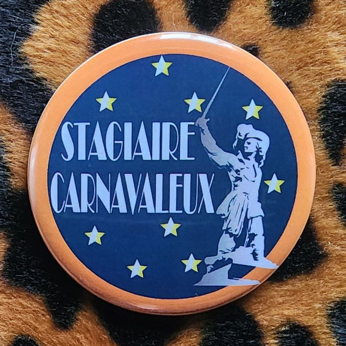 Badge stagiaire carnavaleux